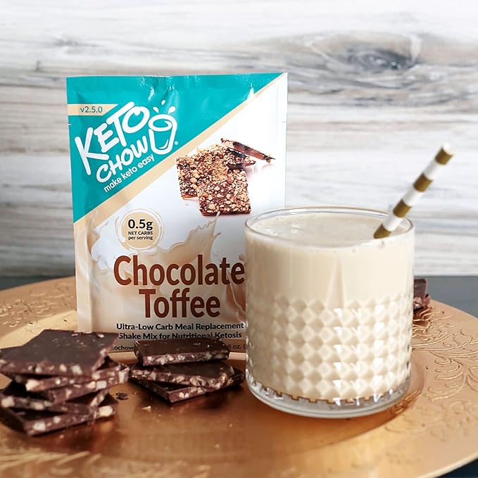 Keto Chow Chocolate Toffee 21 Meal
