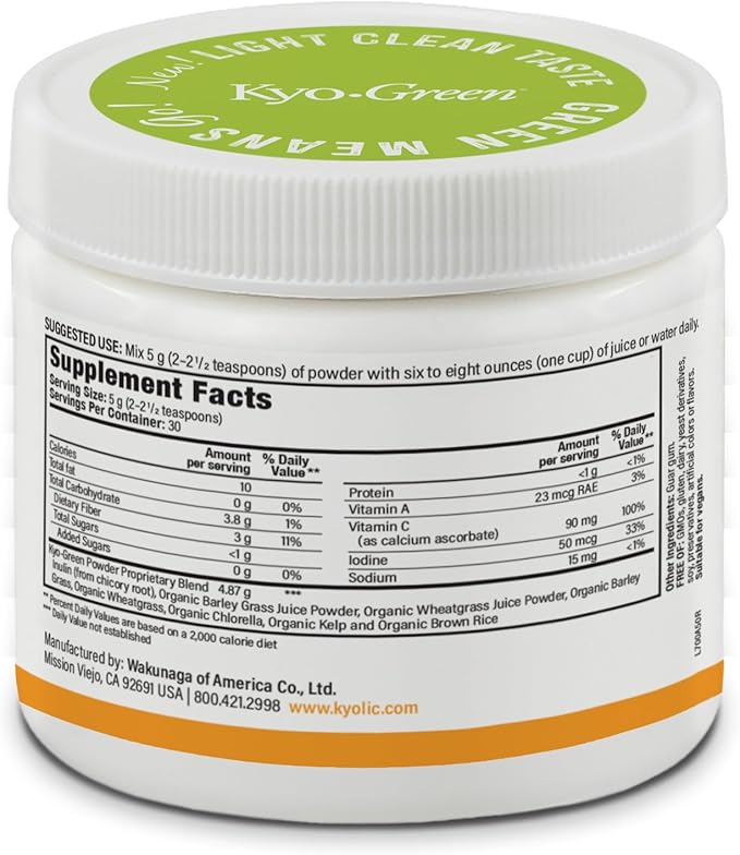 Kyo-Green Energy Powered Drink Mix (5.3-Ounce),840280