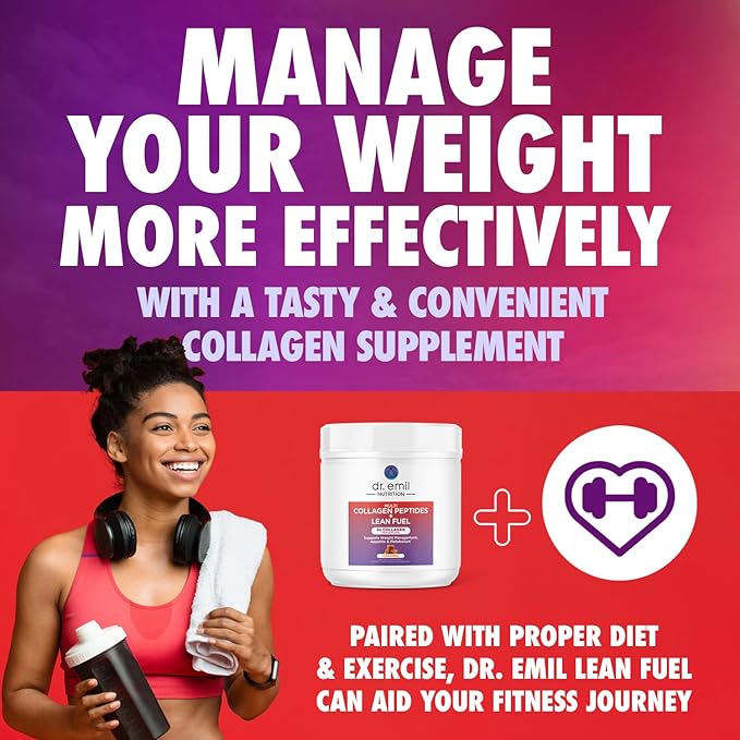 DR. EMIL NUTRITION Collagen Peptides Powder 9g Protein