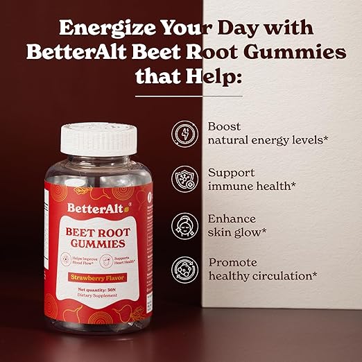 Pure Beet Root Powder Gummies