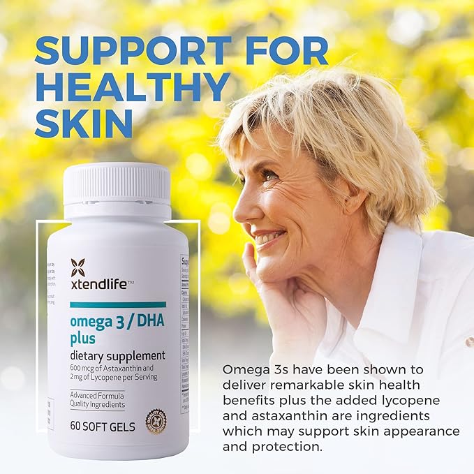 Xtendlife, Omega 3 DHA Plus, Full 700mg of 60 Soft