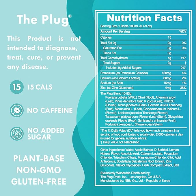 The Plug Liver Cleanse Detox & Repair Drink Electrolytes Organic Herbal Liquid Detoxify Body Plants Supplement Support Weight Loss Natural Health Hydrate Sports Energy Immunity Shots Minerals Vitamins