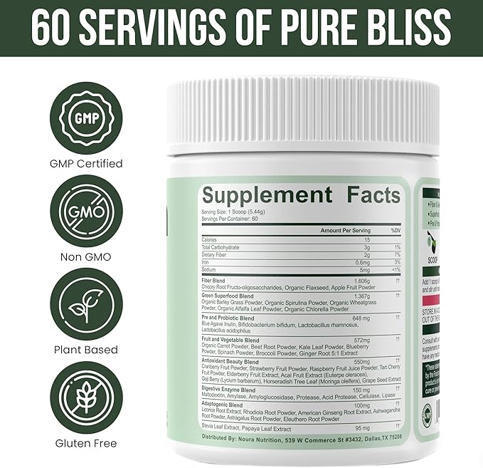 Super Greens Powder 60 Servings
