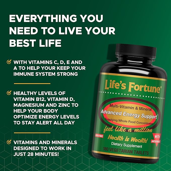 Life's Fortune Multivitamin & Mineral 180