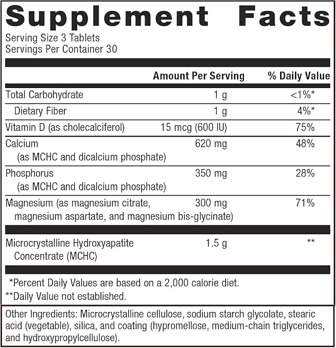 Metagenics Bone Builder with Magnesium 90 Tablets