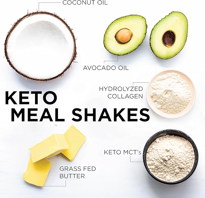 Keto Science Ketogenic Meal Shake, Energy 28 Servings, 2 Packs