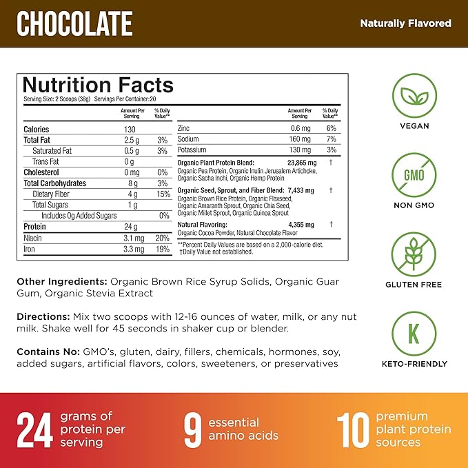 Organic Vegan Protein Powder