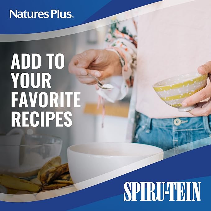 Natures Plus SPIRU-TEIN Shake 2.3 lbs, 34 Servings