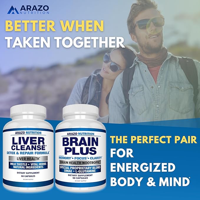 Arazo Nutrition Liver Cleanse Detox &