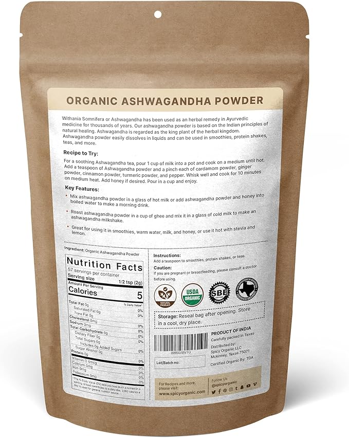Ashwagandha Root Powder 4 oz. –