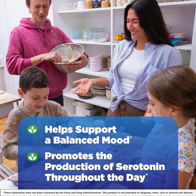 Natrol 5-HTP 200mg, Dietary Supplement Helps 60 Time 60 Day