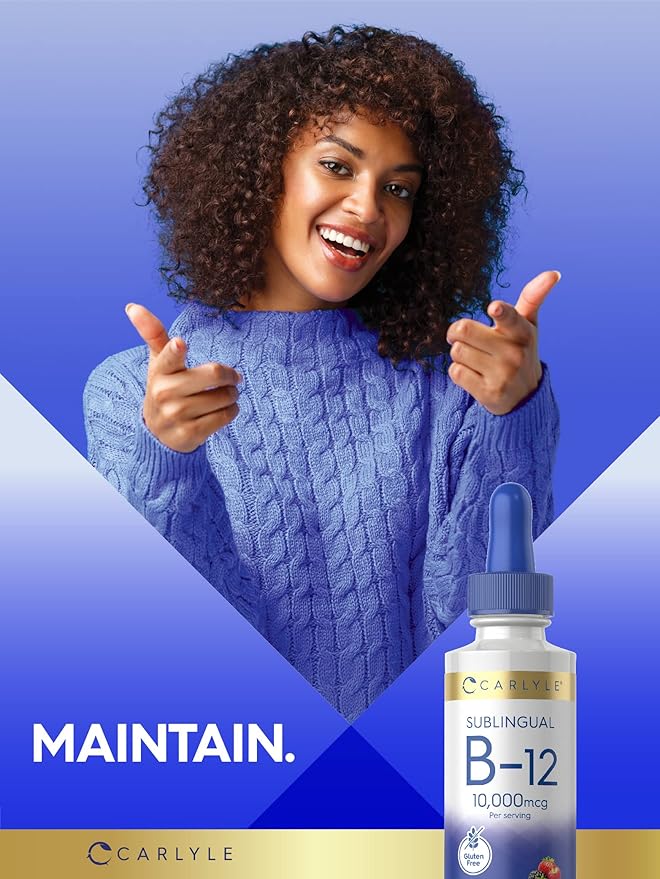 Carlyle Vitamin B12 Sublingual 10,000mcg | 2 fl