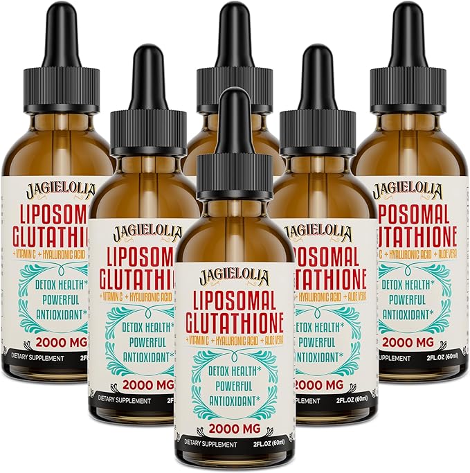 2000MG Liposomal Glutathione Liquid, Made in 12 Floz
