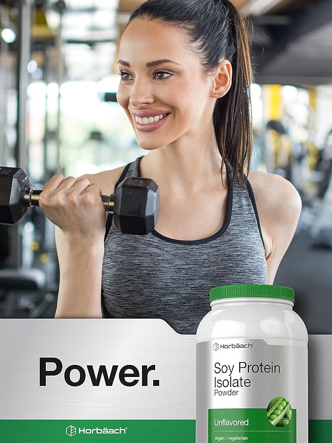 Horbäach Soy Protein Isolate Powder 3lb |