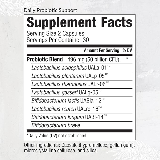 Equilife - Daily Probiotic Support, Probiotics (60 Capsules)