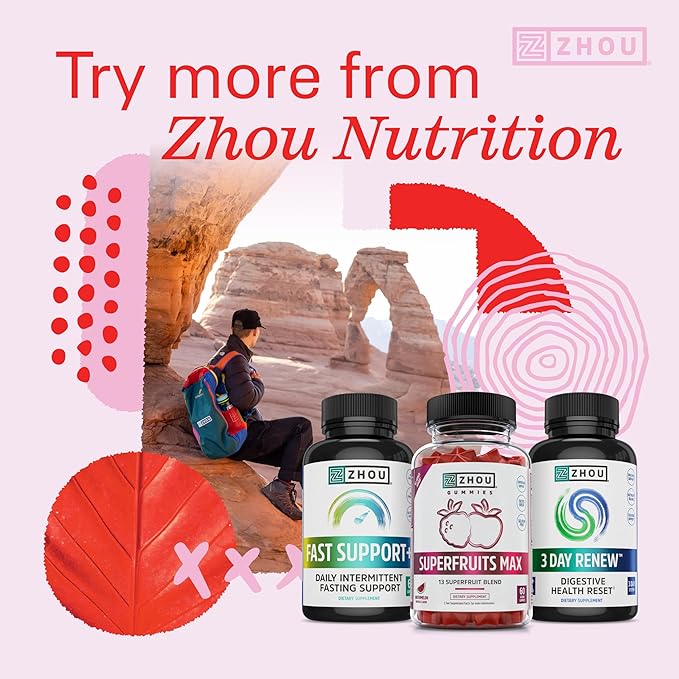 Zhou Vegan Essentials Multivitamin Supplement, B 60 Veg