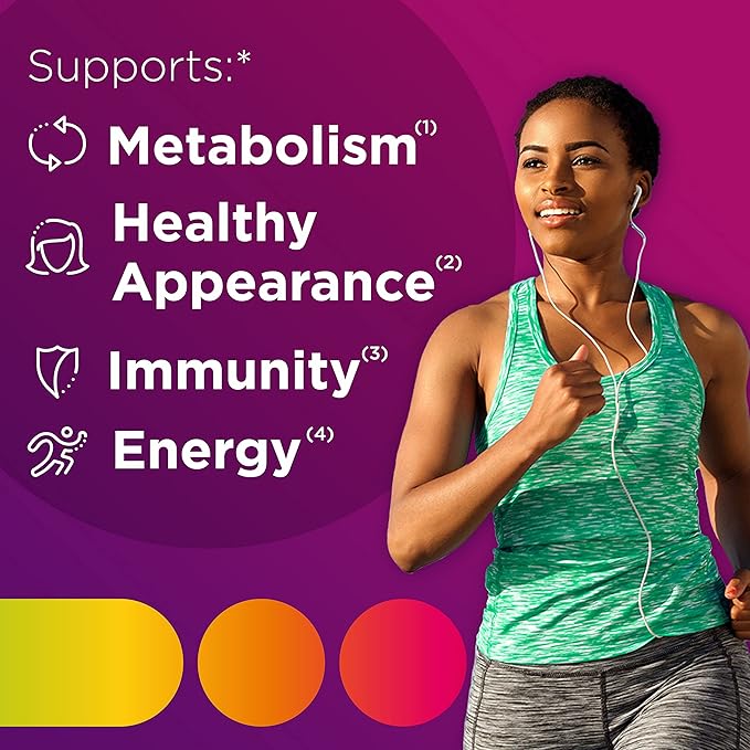 Centrum Multivitamin Tablet for Women, Multivitamin/Multimineral D3, B 200 Count