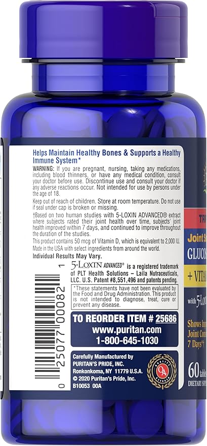 Puritan's Pride Triple Strength Joint Soother®