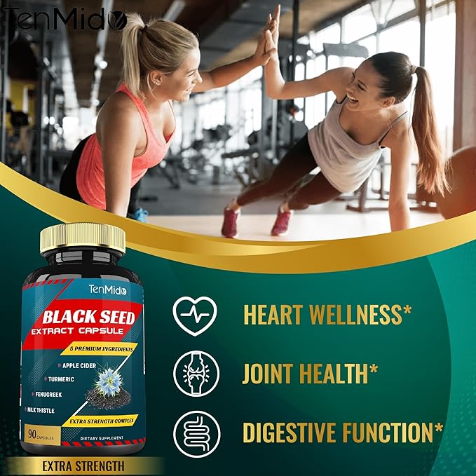 Black Seed Extract Capsules 5000mg & 90caps