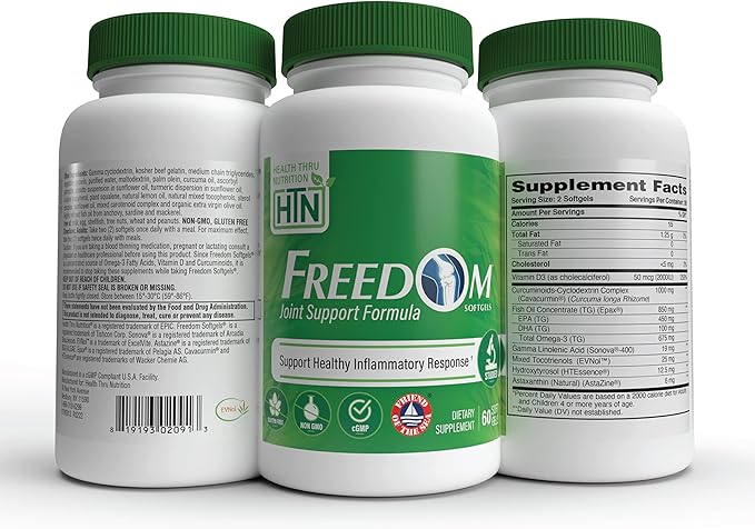 Health Thru Nutrition Freedom Softgels® Anti-Inflammation Complex 60)