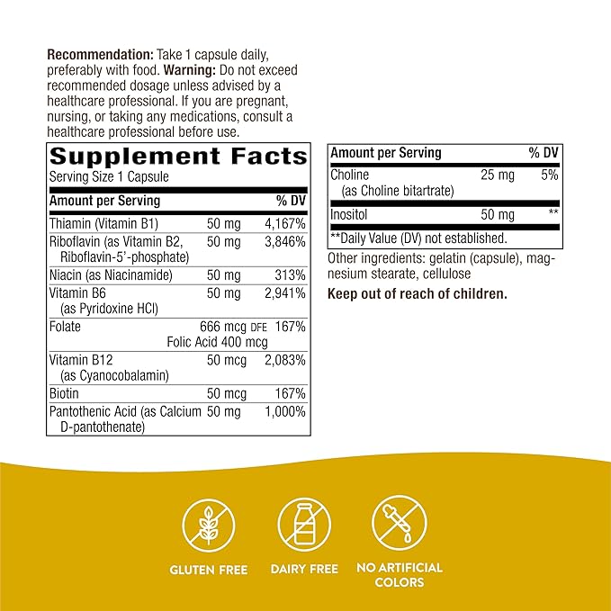 Nature's Way Vitamin B-50 Complex