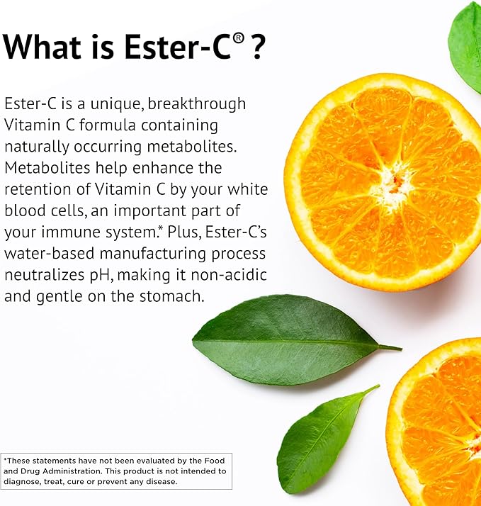 American Health Ester-C 1000 mg 90 Capsules 3) - 24-Hour Immune 270 Total