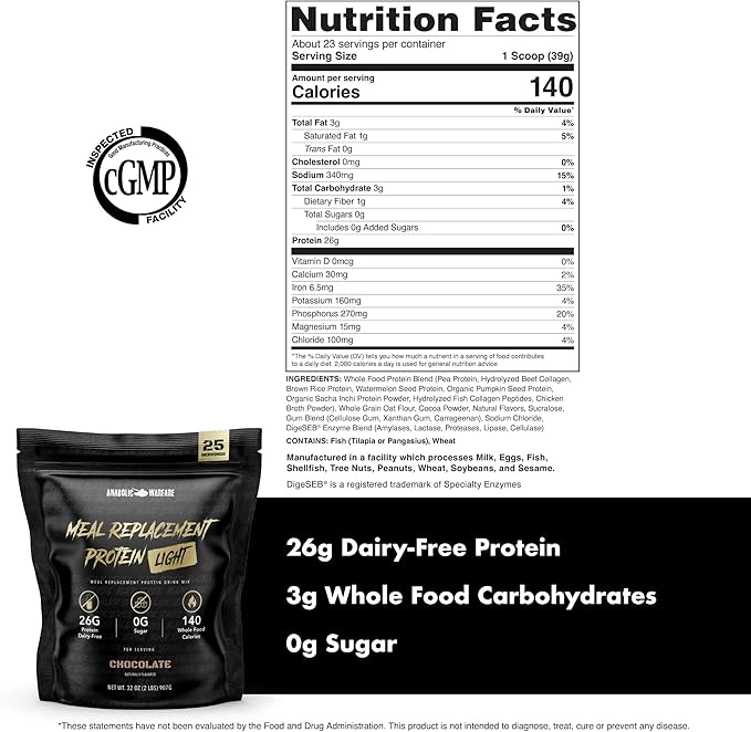 Meal Replacement Protein Light 25 Servings)