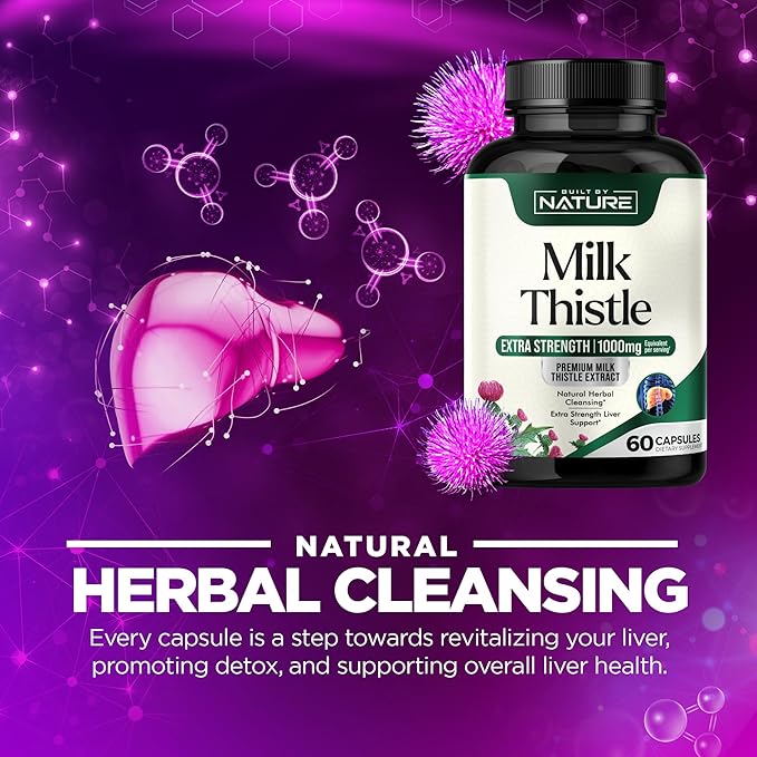 Milk Thistle 1000mg 60 Veggie