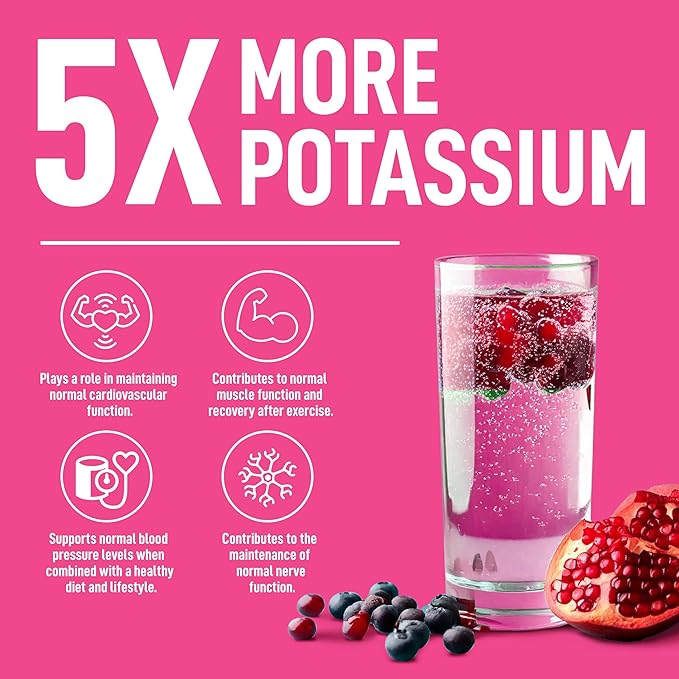 Keppi Blueberry Pomegranate Electrolytes Powder Packets – 30 Sugar Free Hydration Packets, Keto-Friendly Hydration Packets Perfect for Travel, Gym, and Everyday Refreshment