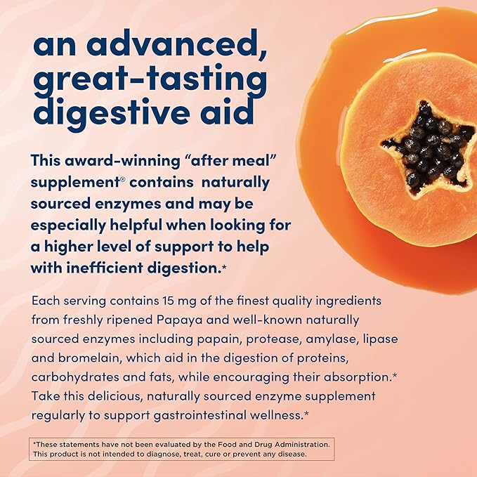 American Health Super Papaya Enzyme Plus 360 Count