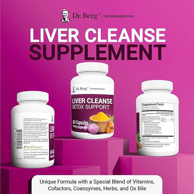 Dr. Berg Liver Cleanse Detox Capsules 60 Capsules