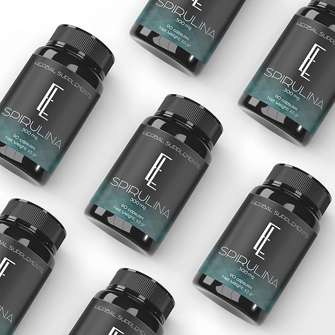 Spirulina Capsules - 90 x 500