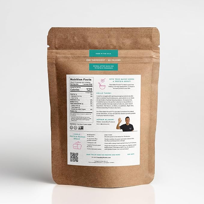 Plant Bake Protein Fava