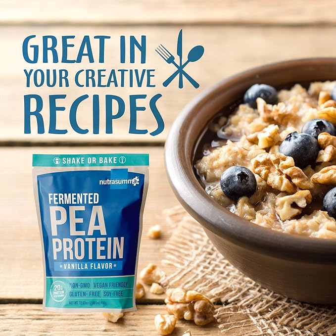 Plant Based Protein Powder Fermented Pea