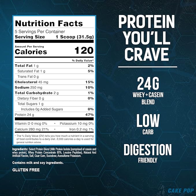 PEScience Select Low Carb Protein Powder, 5 Serving,