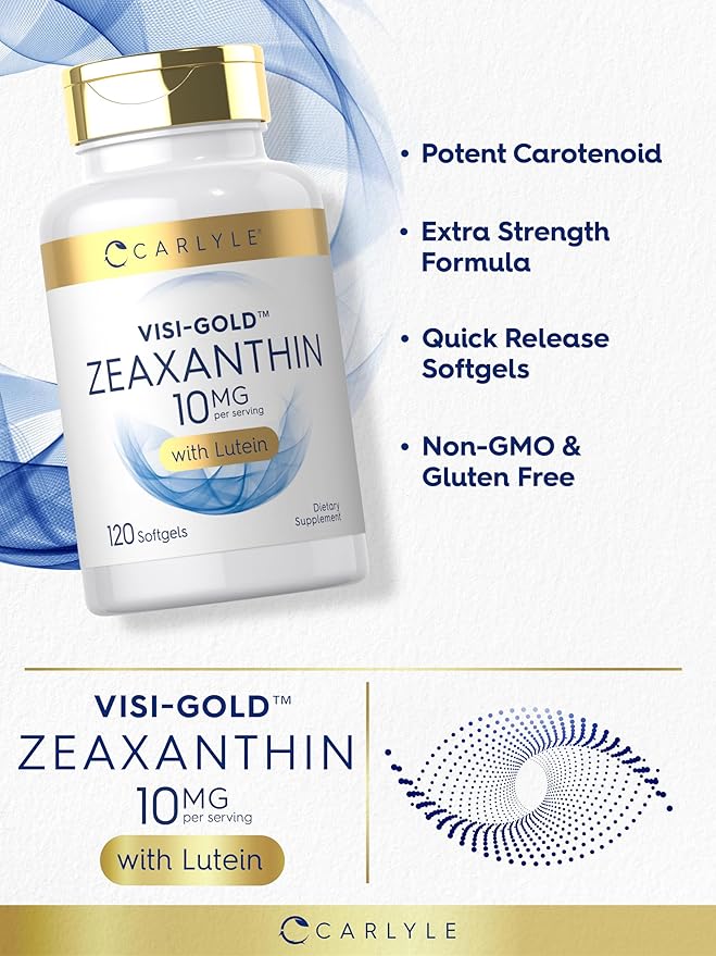 Carlyle Zeaxanthin 10mg 120 Softgels