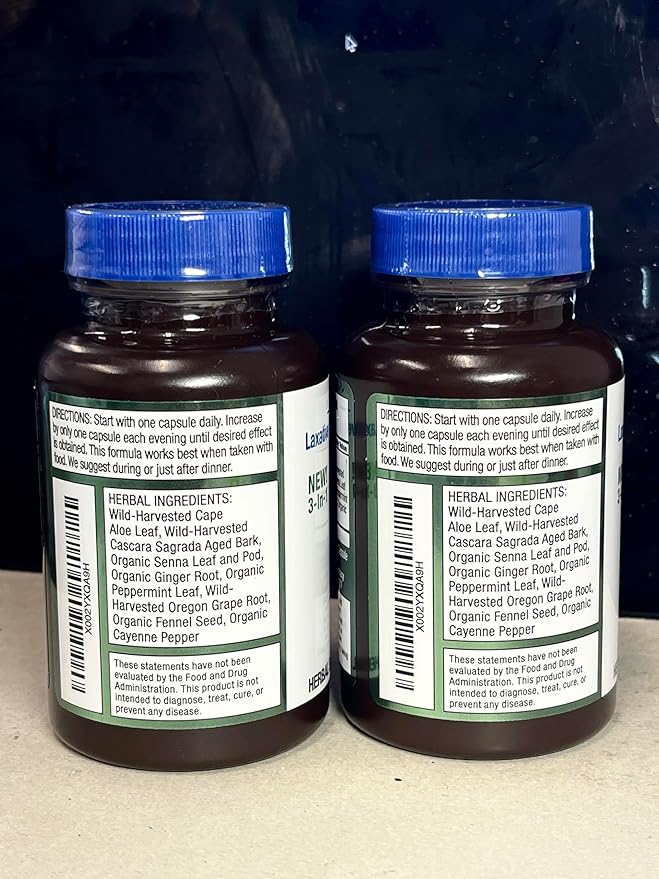 Dr. Schulze's Easy GO Bowel Mover 2-Pack 100% Plant 100 Ct