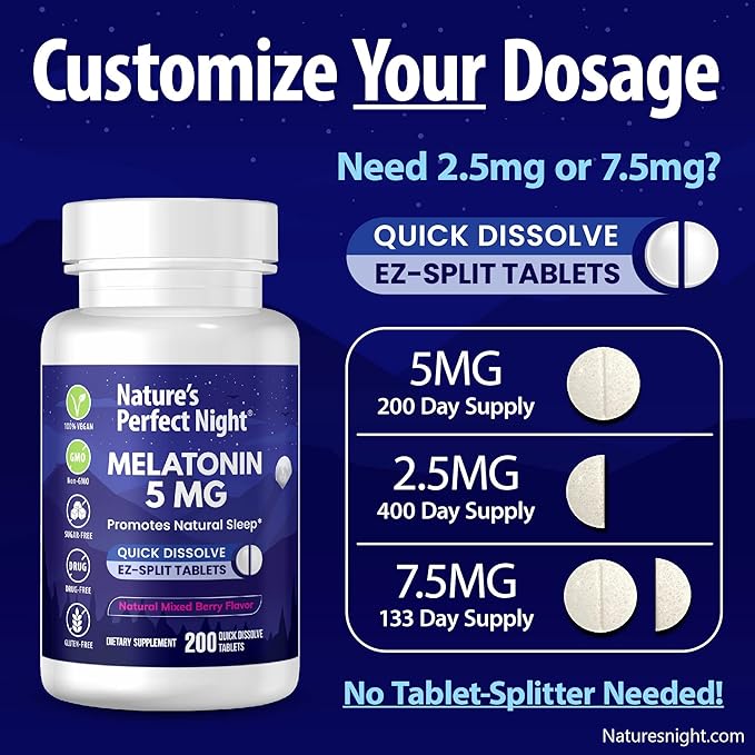 | Melatonin 5mg | 200 Quick