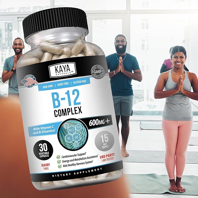 Kaya Naturals B-12 Complex 30 Capsules