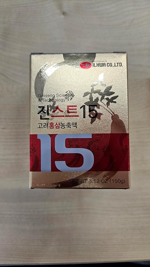 ILHWA Pure Concentrated Red Ginseng Extract (3.53oz, Pack 3)