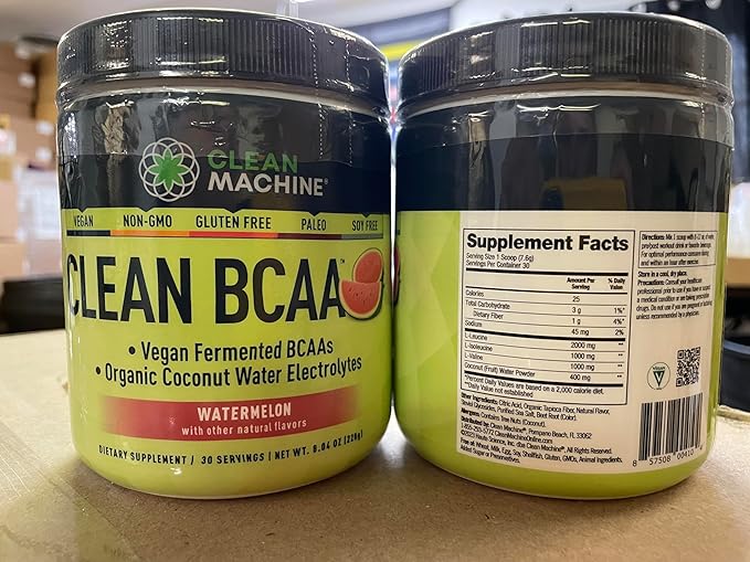 Clean BCAA - 2:1:1 Food Sourced 30 Servings