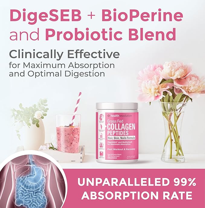 Hydrolyzed Collagen Peptides Powder 35 Servings