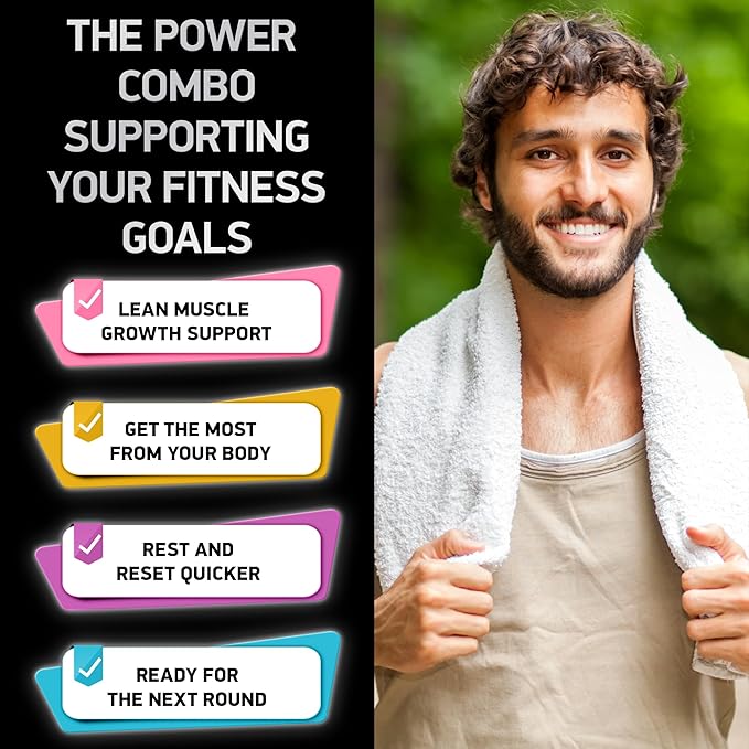 HMB and Vitamin D3 Supplement 1,000 MG D3 and 180 Days, 360 Capsules
