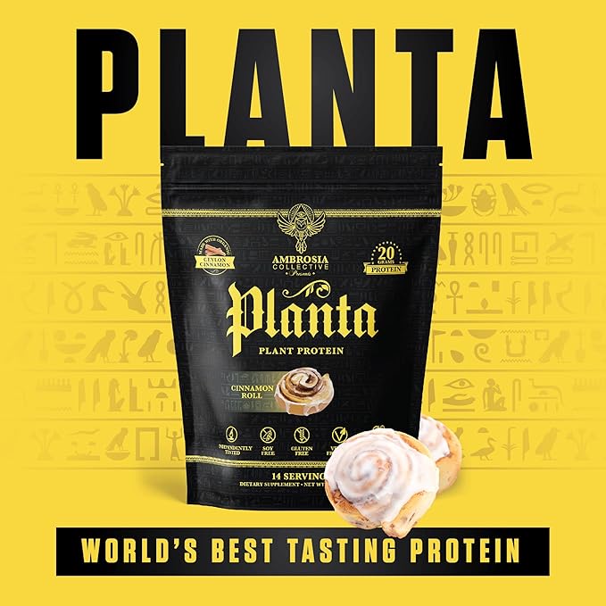 Ambrosia Planta - Premium Organic Plant-Based 14 Servings