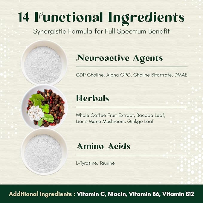 Alpha Focus Nootropic 60 Capsules