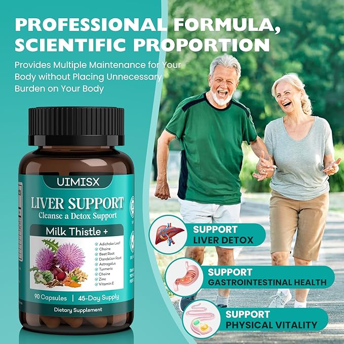 Milk Thistle Supplement 90 Capsules