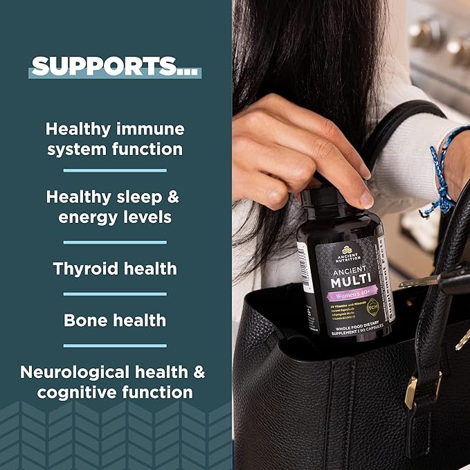 Ancient Nutrition Multivitamin for Women 40+, 90 Ct