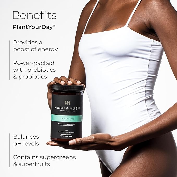 Hush & Hush PlantYourDay, Vegan Super 14.18 oz