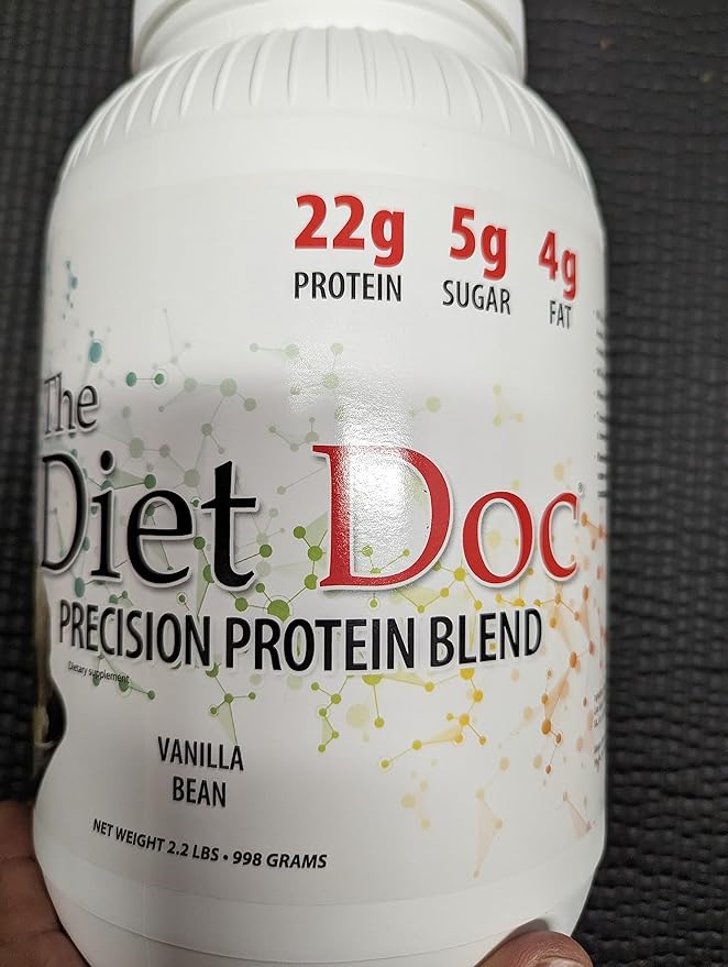 The Diet Doc Precision Protein Blend: 2.2lb (Vanilla