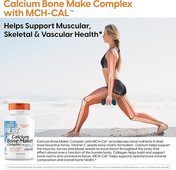 Doctor's Best Calcium Bone Maker Complex 180 Caps